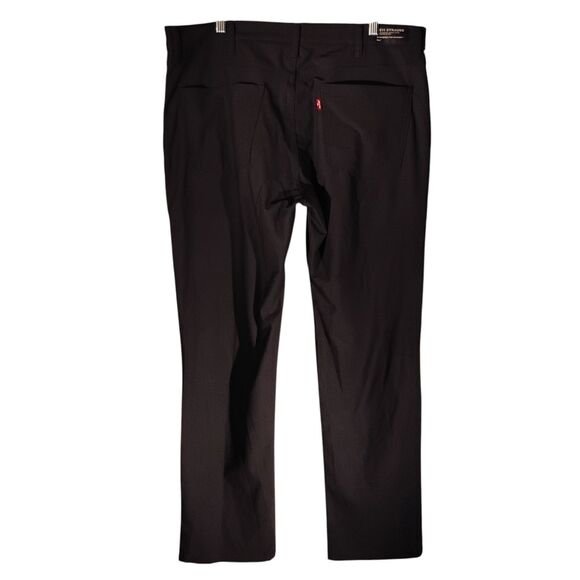 Levi's 511 pants mens 38x30 black movement chino performance stretch flat front - Picture 2 of 11